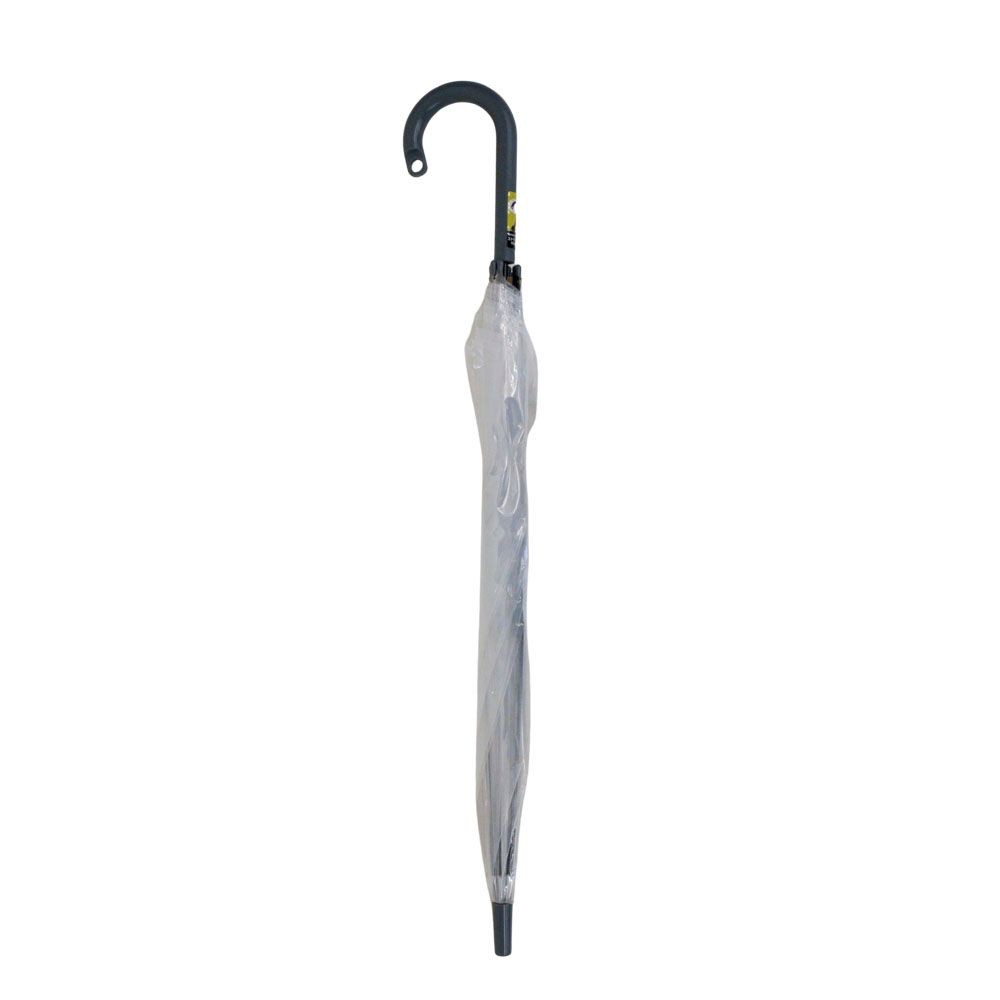 ビニール傘ネームハンドル ６０ｃｍ, グレー, 60cm