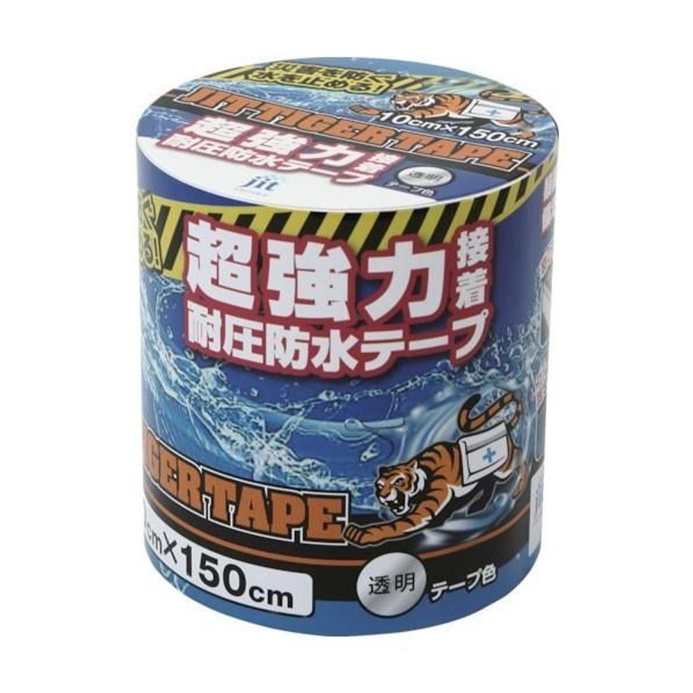 タイガーテープ 10ｃｍ&times;150ｃｍ 透明 T-10-T, 透明, 10cm&times;150cm