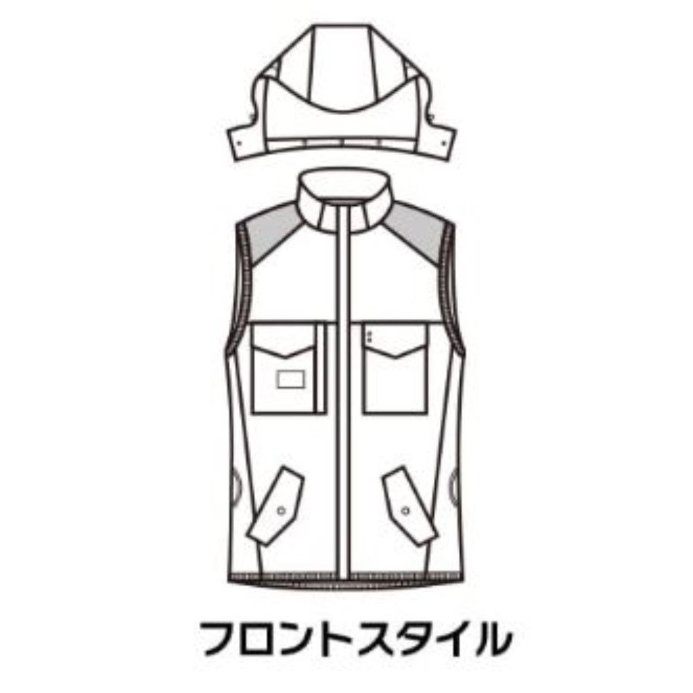 BURTLE AIRCRAFT バートル エアークラフト AC1154 ブラック, ブラック, Mサイズ
