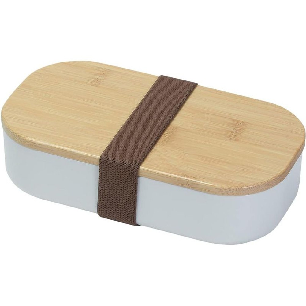 パール　竹製蓋ランチボックス600ｍｌホワイト, その他カラー１, その他サイズ１