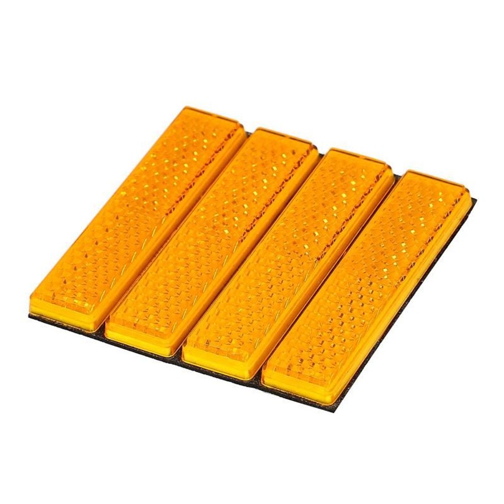 リフレクター　6967 約64×65mm, 黄, 約64×65mm