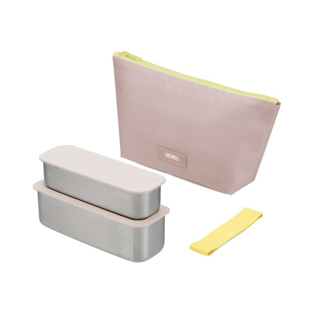 サーモス　フレッシュランチボックス　ＤＳＡー６０５Ｗ　ＹーＰ, イエローピンク, 635ml