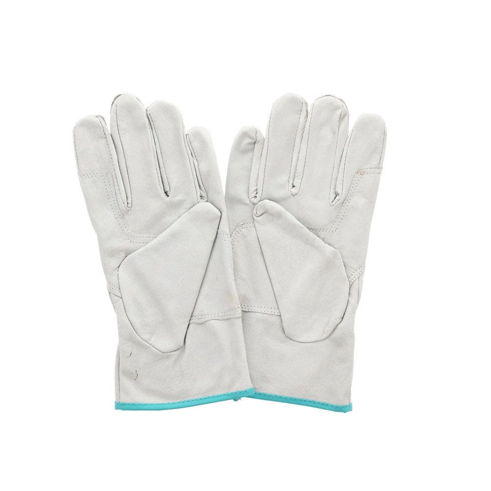 豚革　着脱テープアテツキ手袋　1双入り, ホワイト（M）, Mサイズ