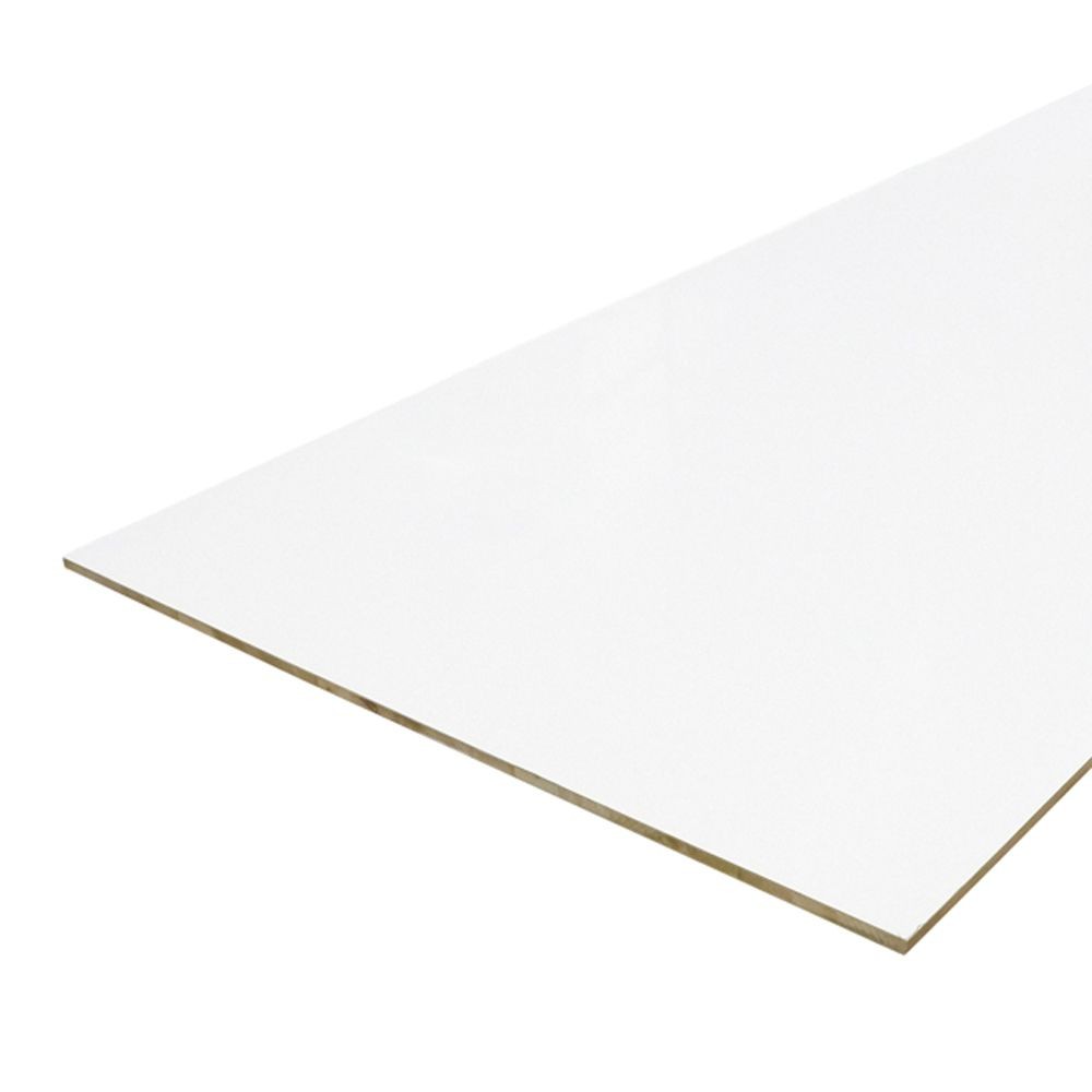 ポリランバー　約１８３０&times;９１５&times;１５ｍｍ　白ツヤなし, 白ツヤなし, 915&times;1830&times;15mm