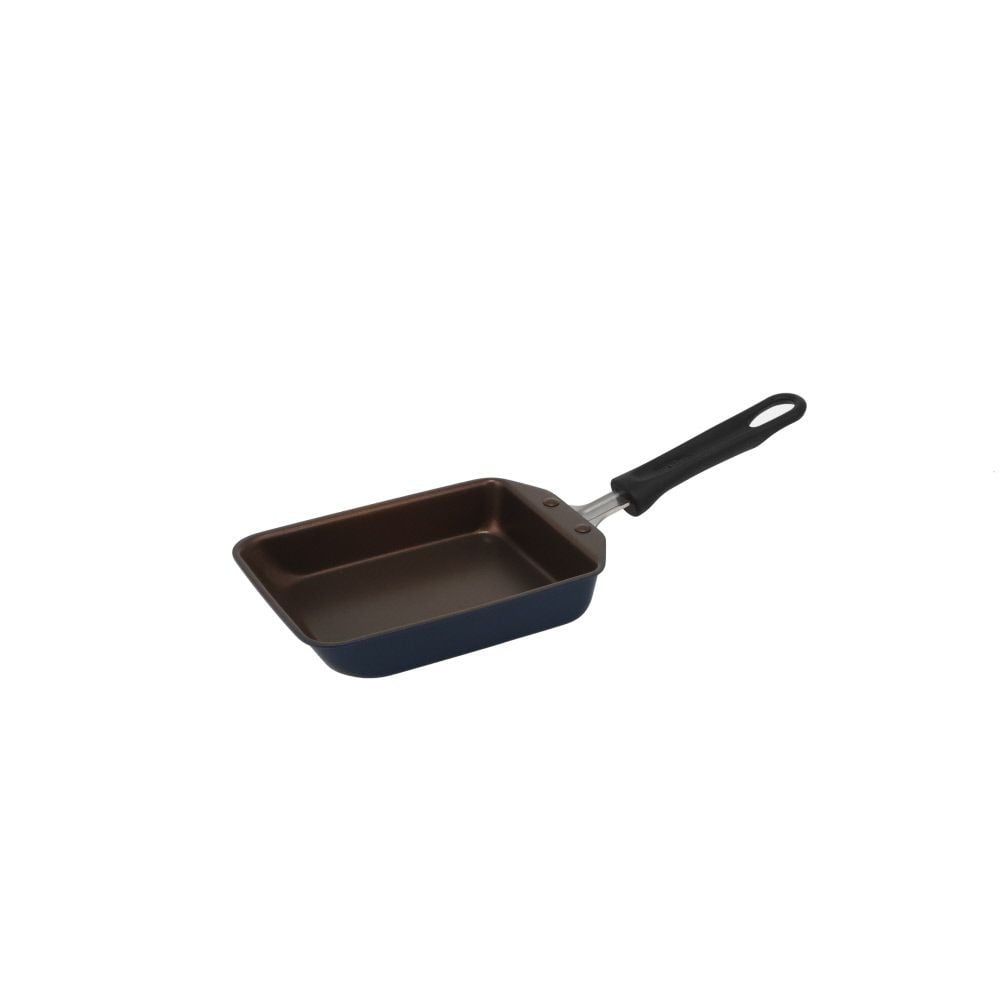 サーモス  ガス専用  卵焼きパン  13cm  ＫＦＩー013Ｅ　ＮＶＹ, ネイビー, ガス専用13ｃｍ