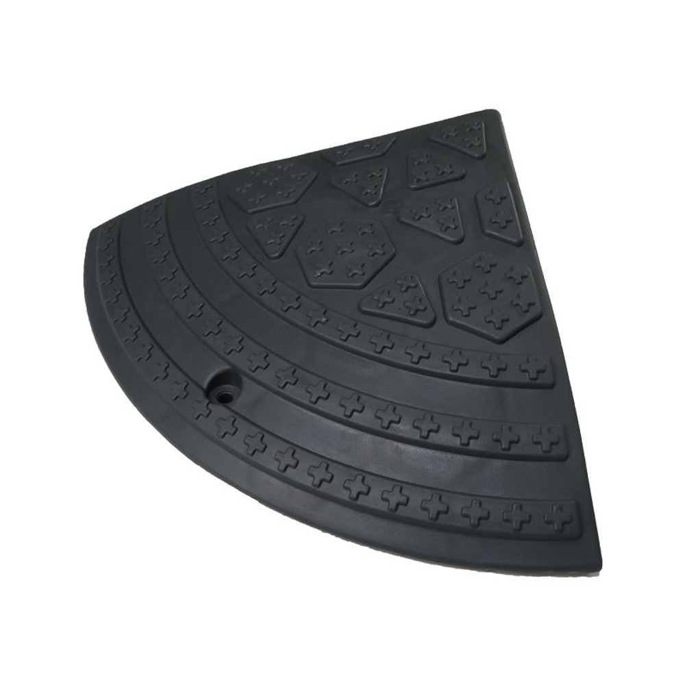 樹脂段差プレートＣ, ブラック, 40mm