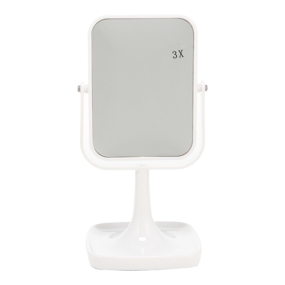 ハイタイプ　拡大鏡ホワイト　３倍／１倍, ホワイト, 3倍/1倍