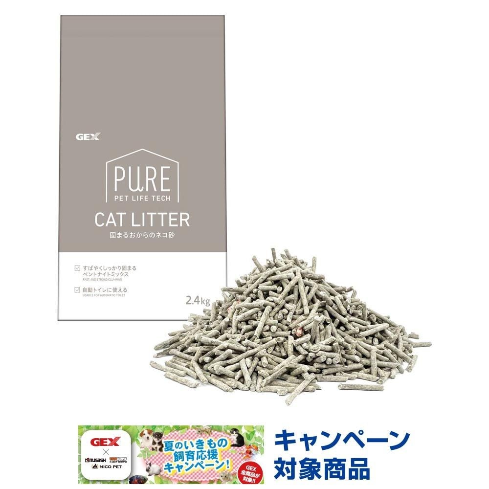 ＮＰ　ＰＵＲＥ固まるおからのネコ砂, -, -