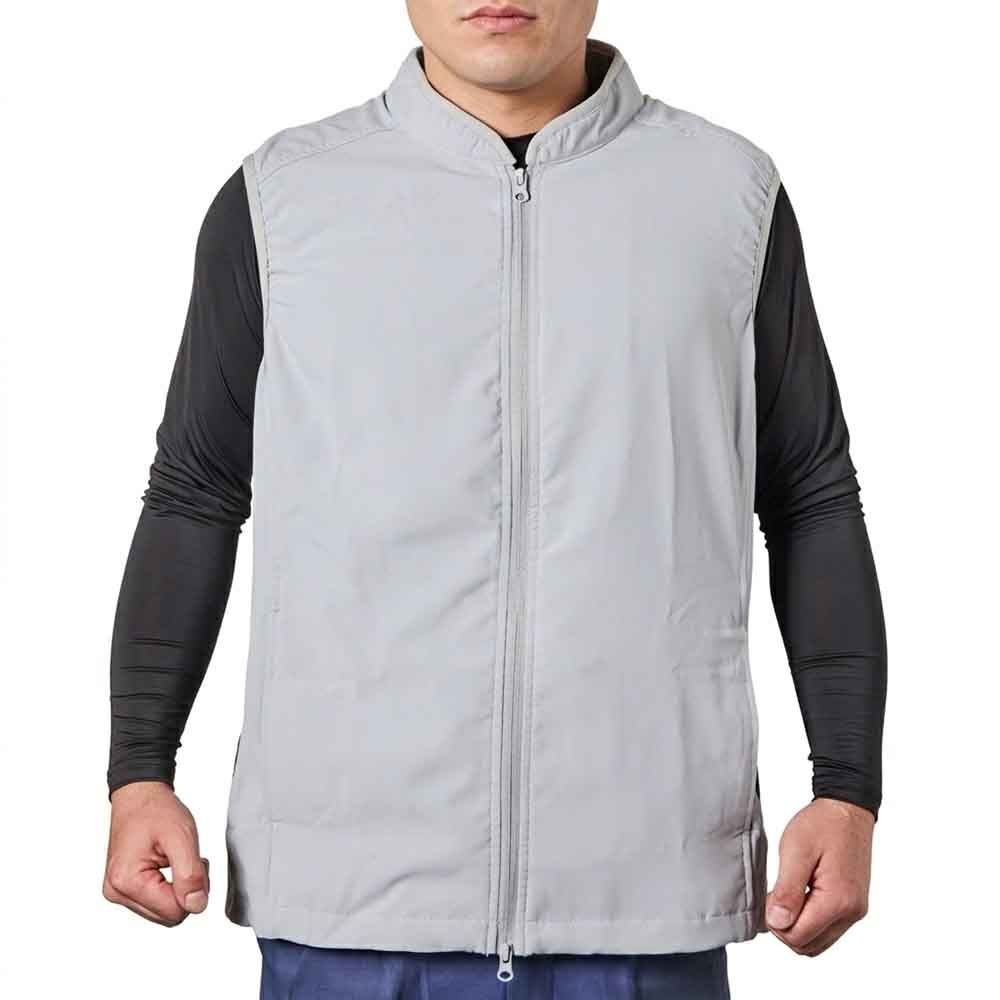 【2026年モデル】ウイザ　WIZ'A　スタンダード空調ウェア　ベスト　グレー, グレー, Sサイズ