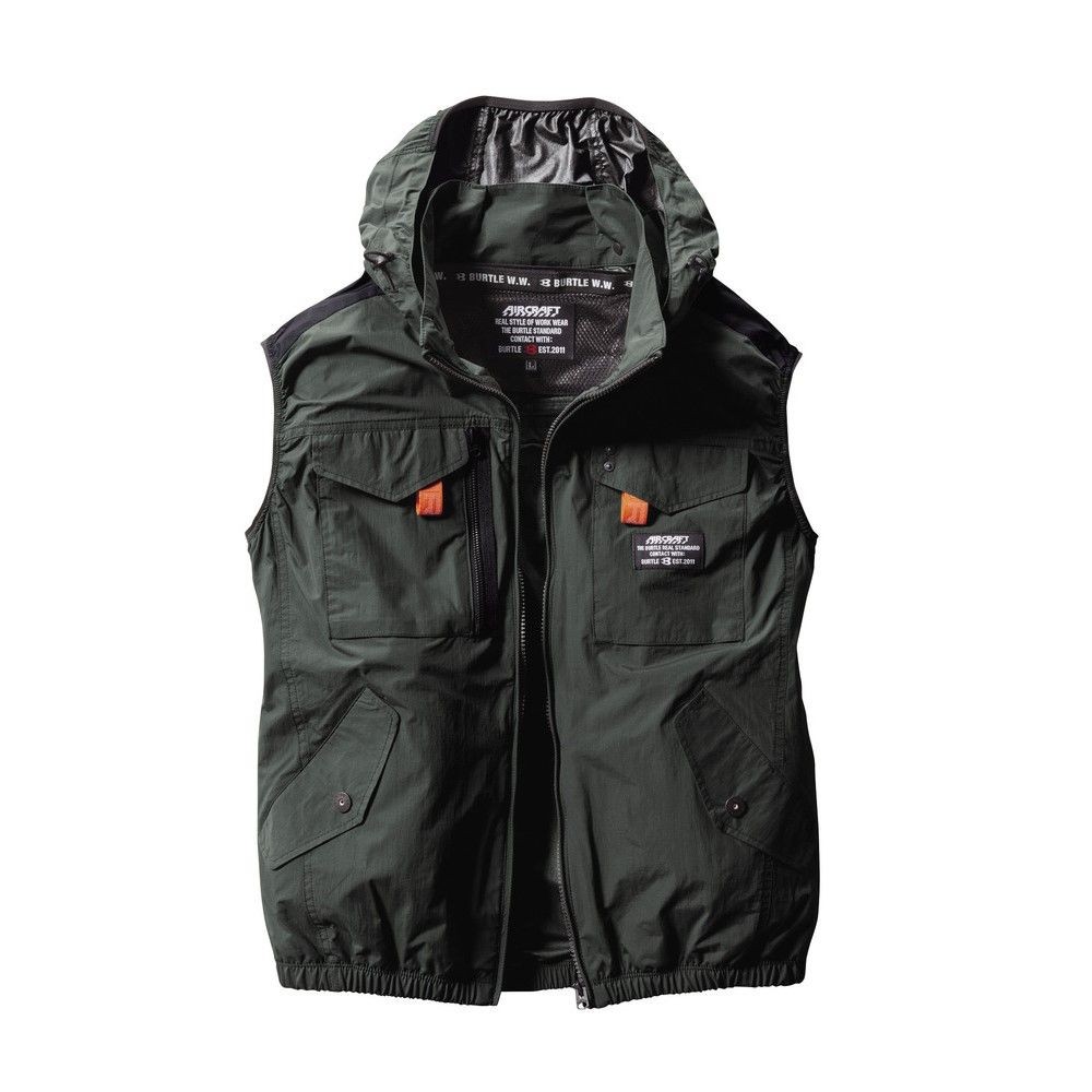 BURTLE AIRCRAFT バートル エアークラフト 【2024年モデル】 AC1154 ミルスグリーン, ミルスグリーン, Mサイズ