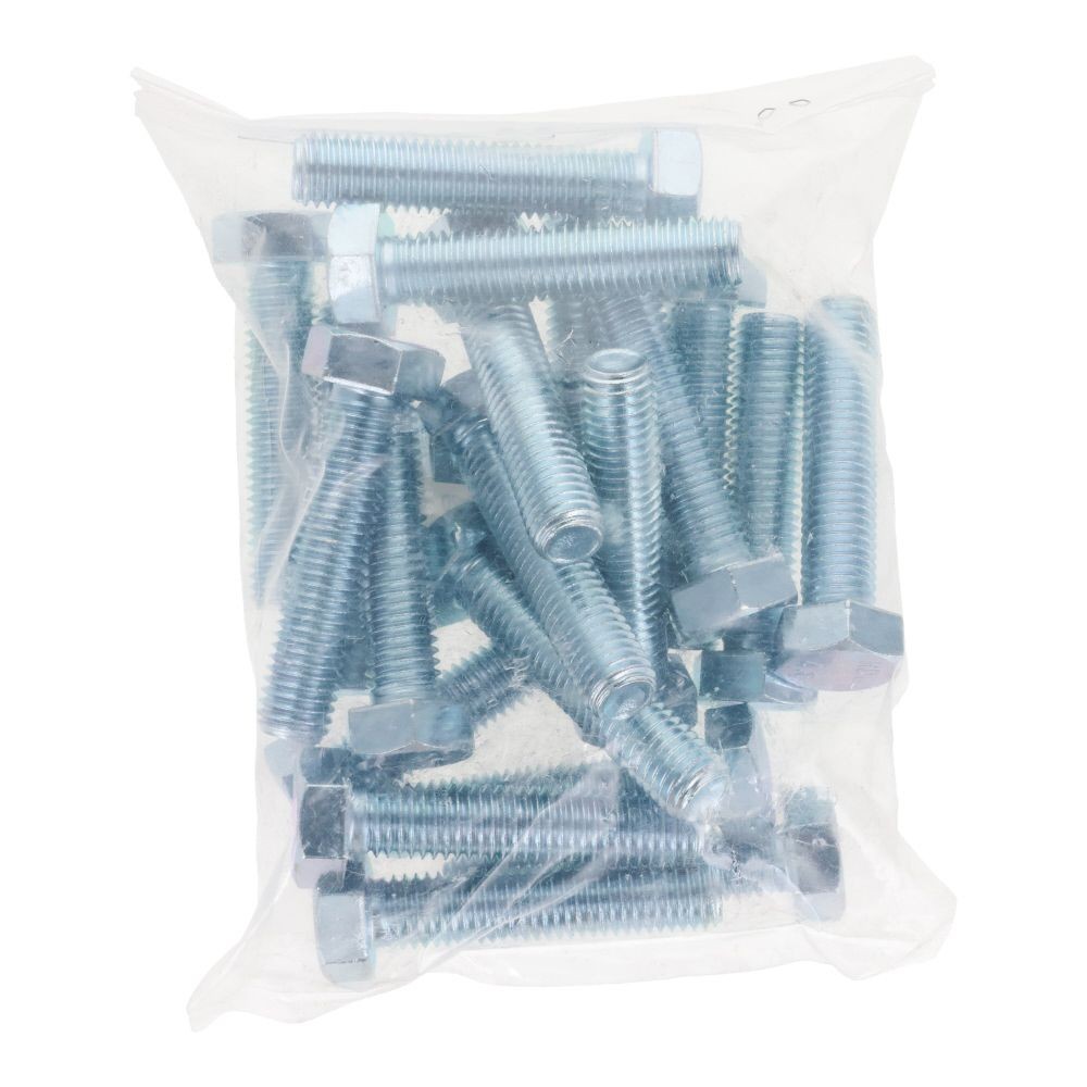 ユニクロ　六角ボルト　Ｍ１２&times;５５　２０入, ボルト, 20個入り