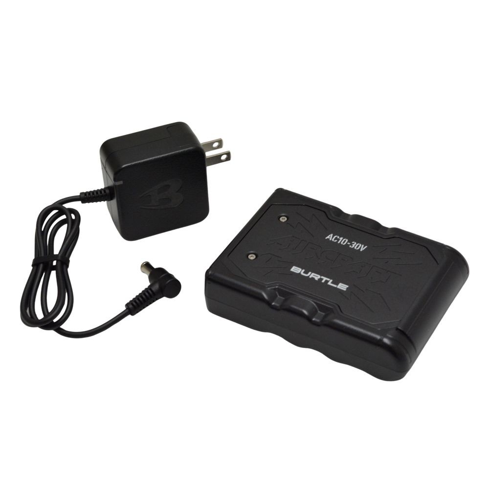 BURTLE AIRCRAFT バートル エアークラフト AC10 リチウムイオンバッテリー マットブラック, マットブラック, AC10