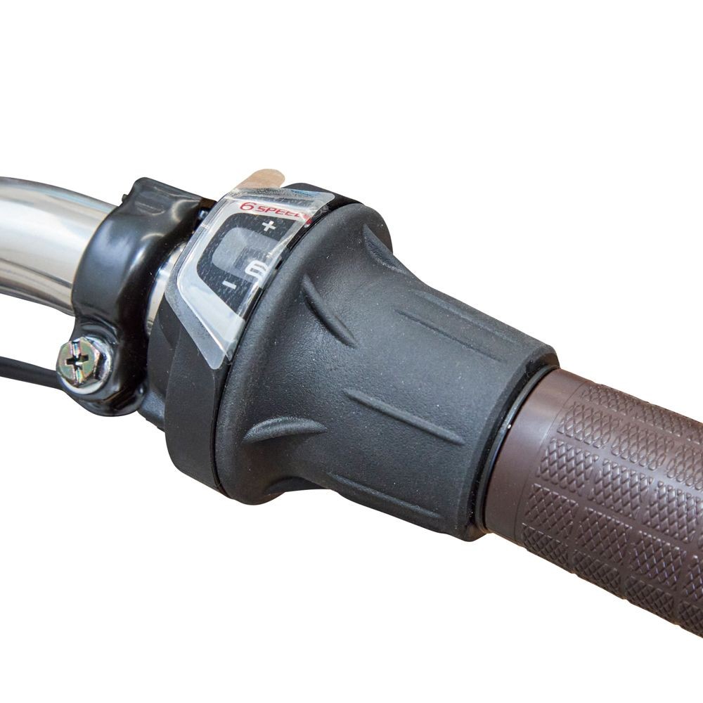 ２６インチ軽快車 外装6段変速　オーディエンス, ホワイト, 26インチ 外装6段