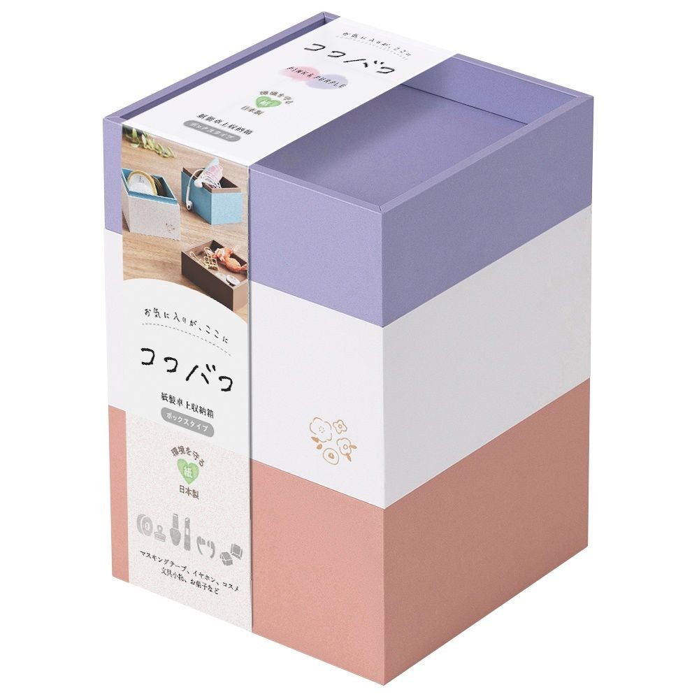 ココバコ　ボックスタイプ, ブルー, ボックス