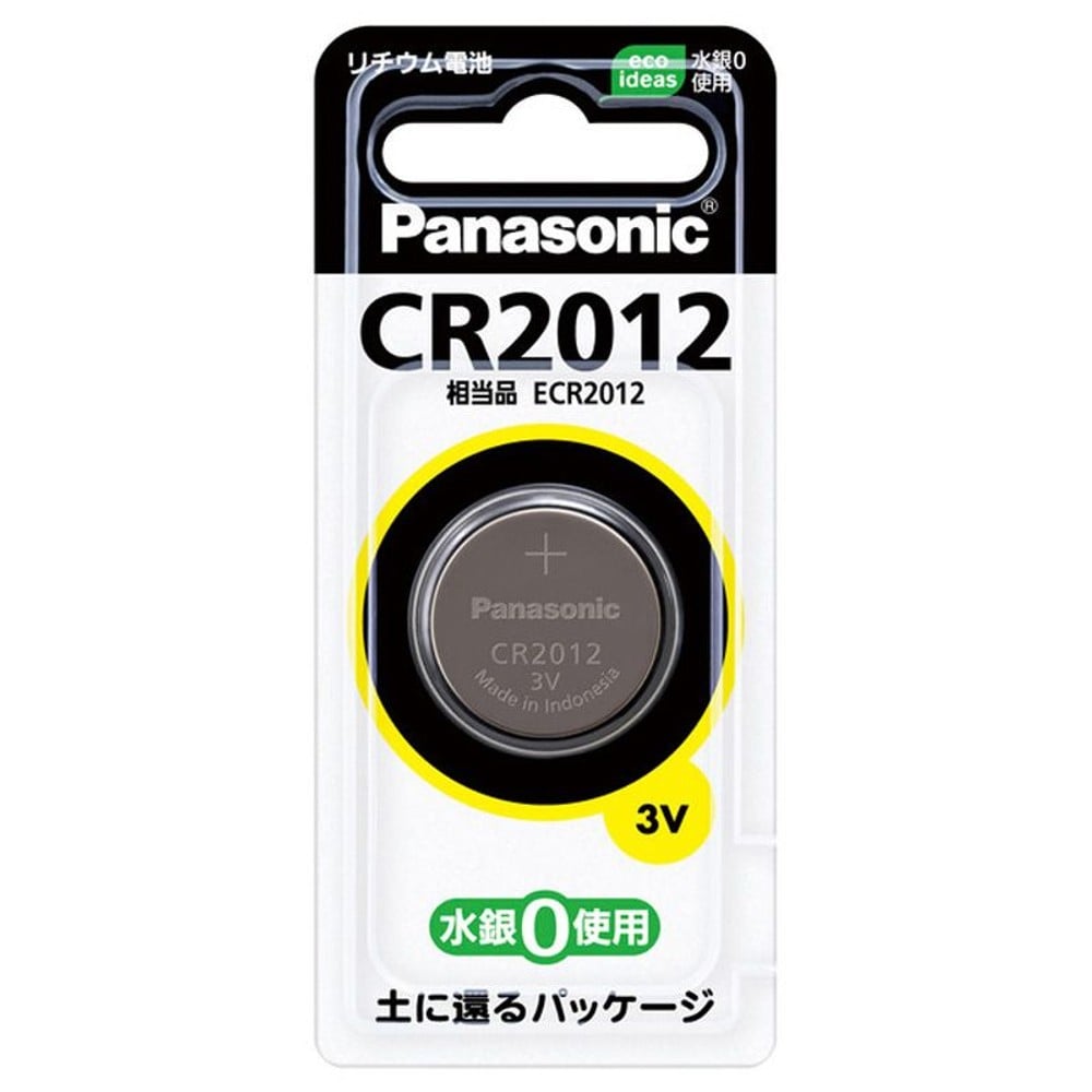 ＰＡ　リチウムコイン電池　ＣＲ2012, 3V, 1個入り