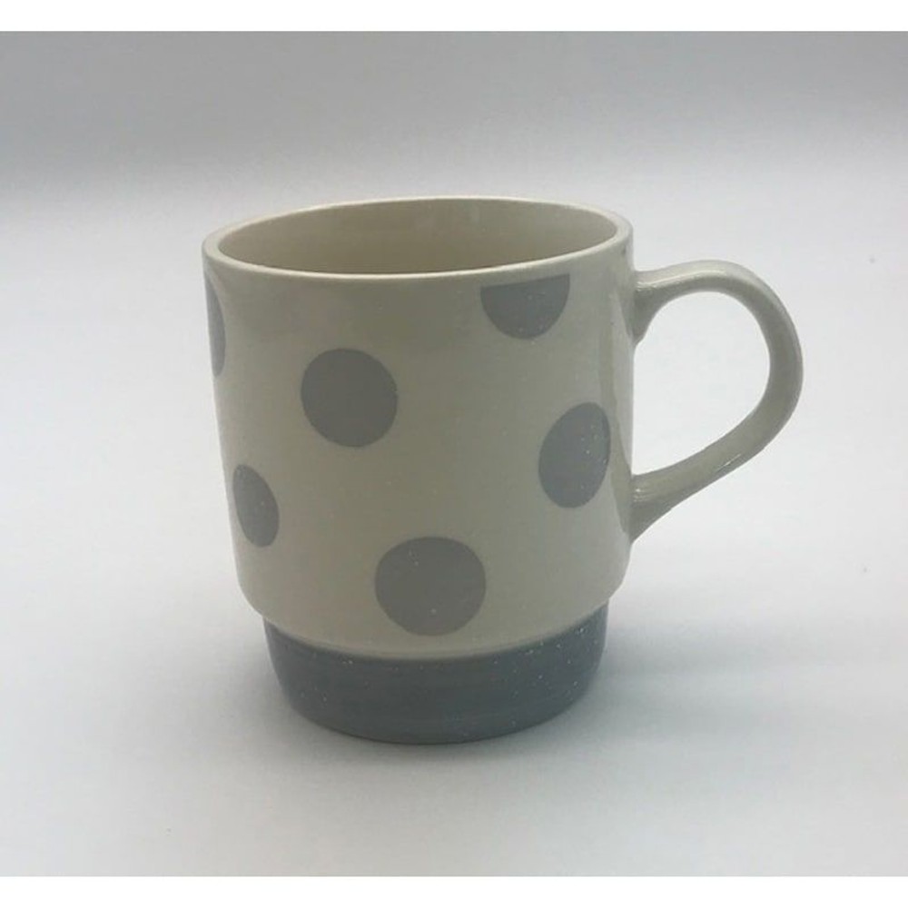 軽量スタックマグ　ドット, 白, その他サイズ１