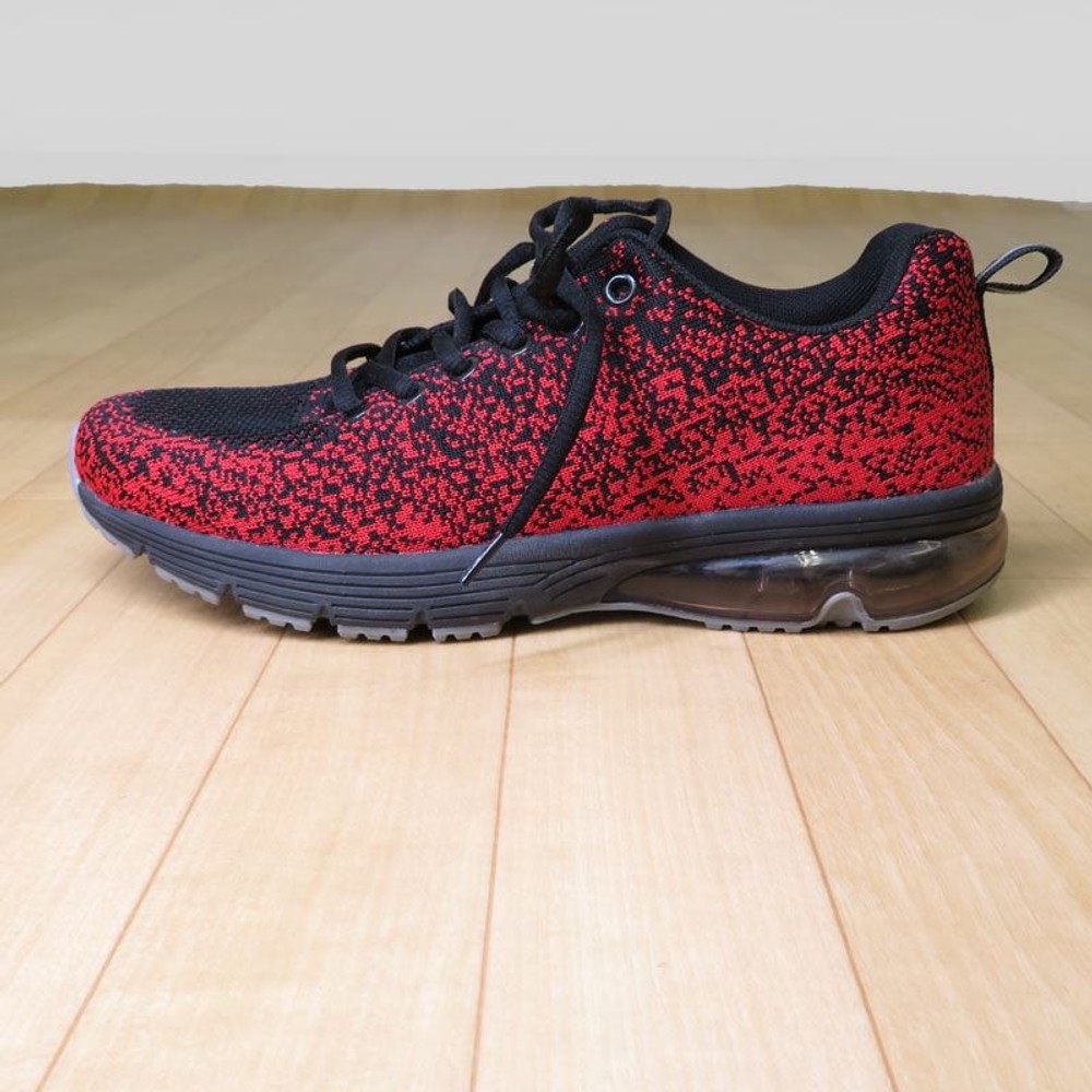 クッション性にすぐれたシューズ005Ｈ レッド, レッド（24.0）, 24.0cm