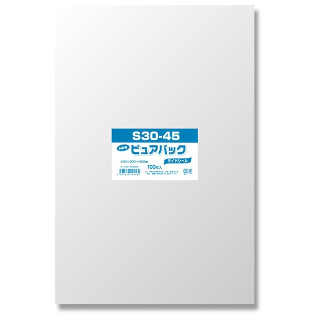ＯＰＰ袋　ピュアパック, 透明（40&times;80）, 40&times;80mm