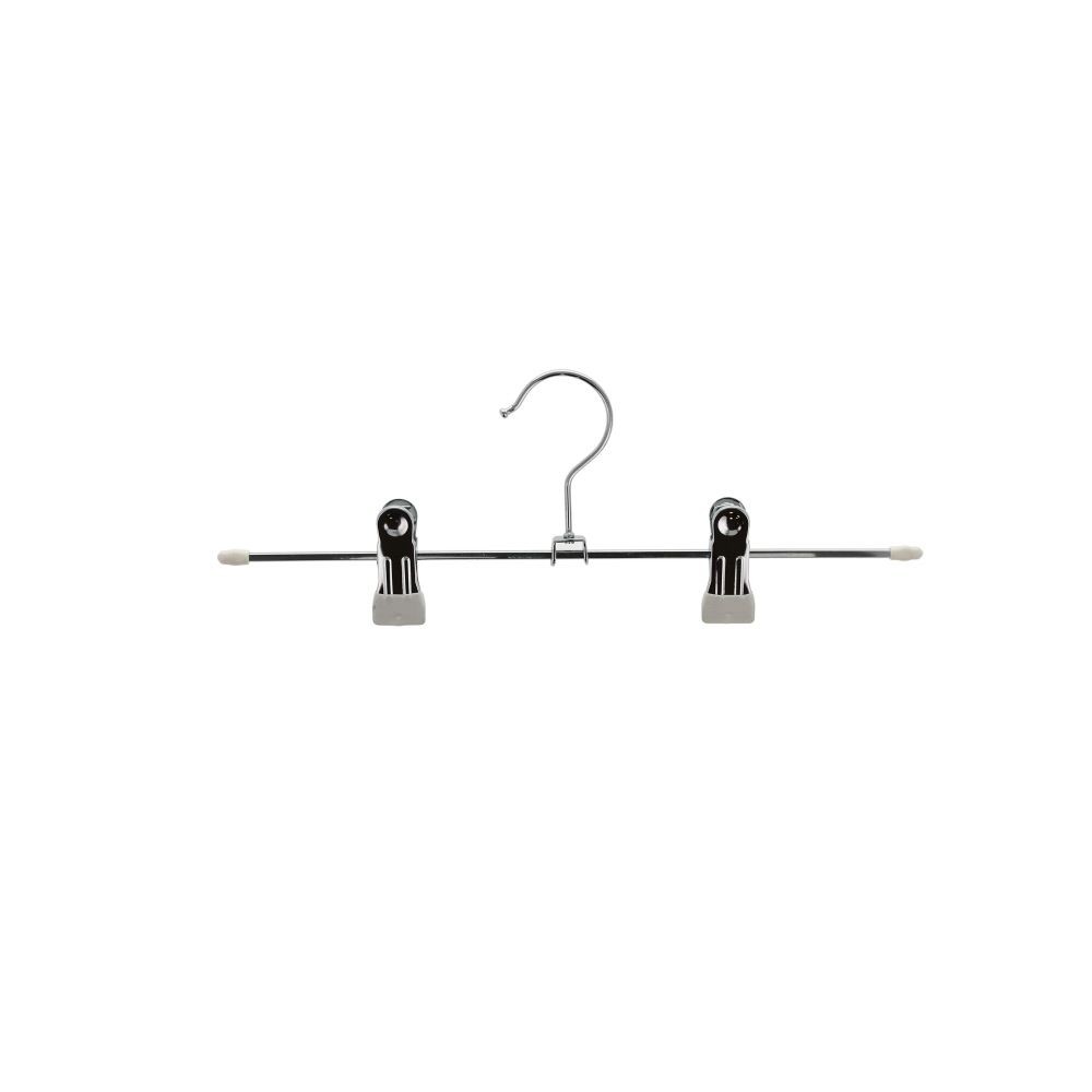ボトムクリップスチールハンガー, シルバー(20), 20cm