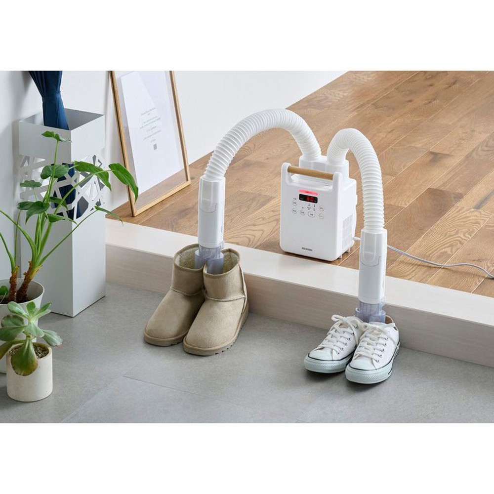 アイリスオーヤマ ふとん乾燥機ツインノズル　FK‐W2‐W ホワイト, ホワイト, FK‐W2‐W