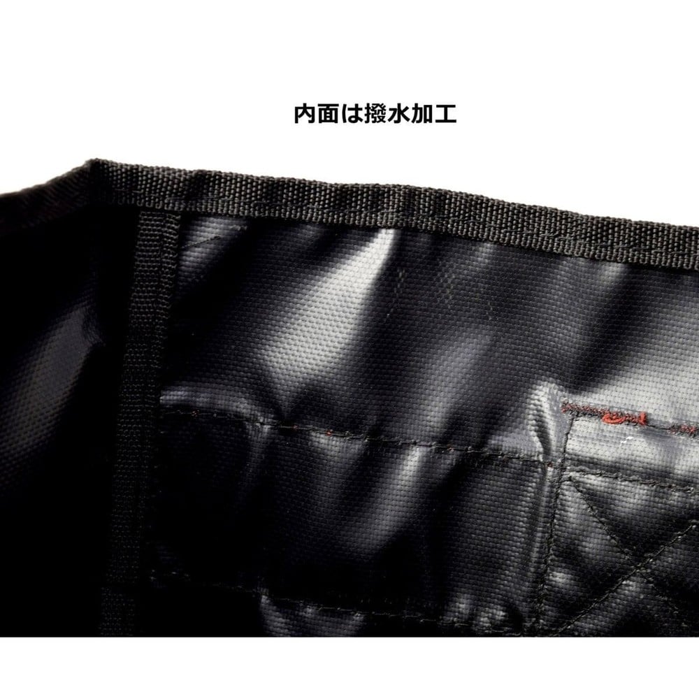 ウィザ WIZ&rsquo;A 中型トートバック 500mm ツールバッグ WZ-TB500, ブラック, 500ｍｍ