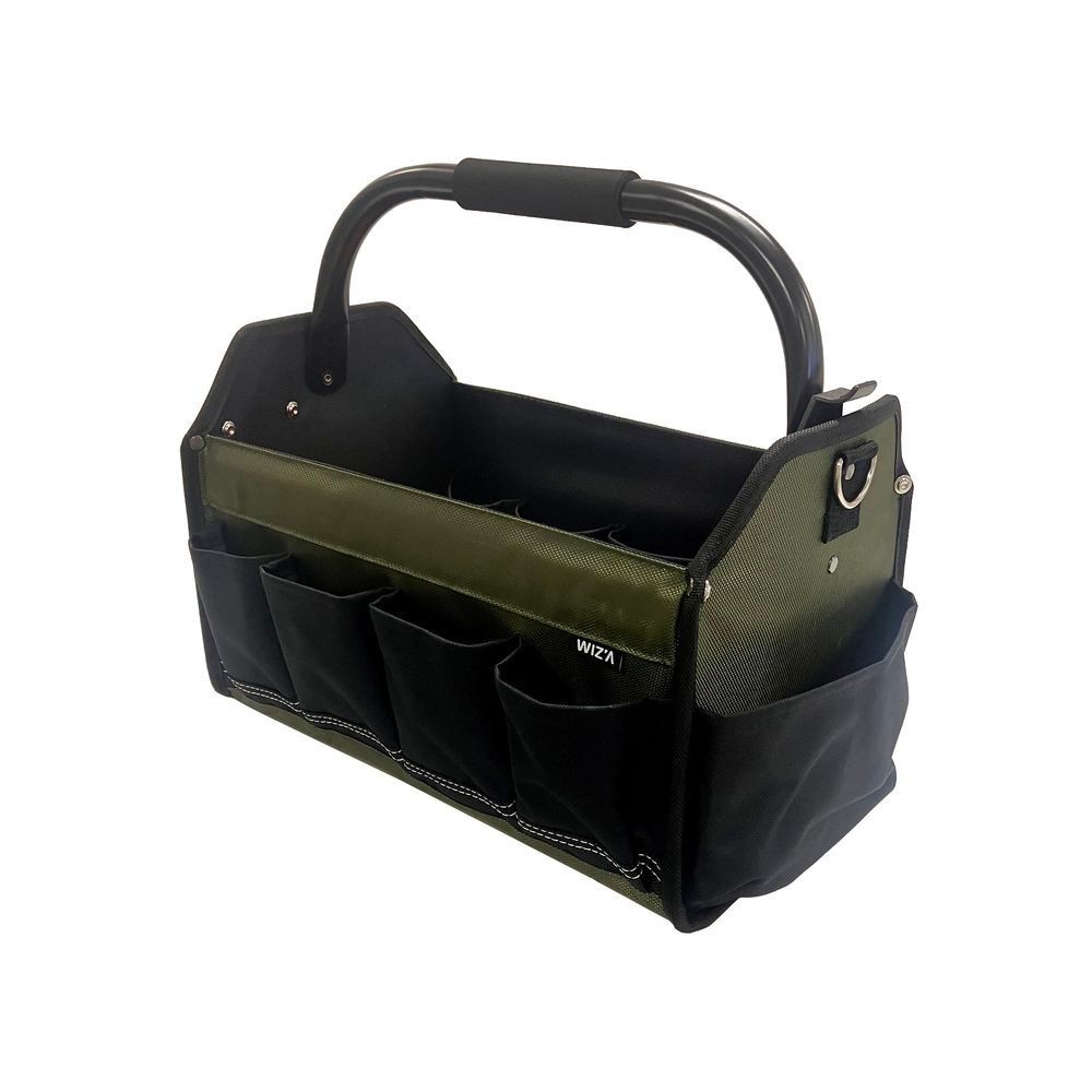 WIZ'A ウィザ　たためるハンドルツールバッグ　Ｍ, ブラック, Mサイズ