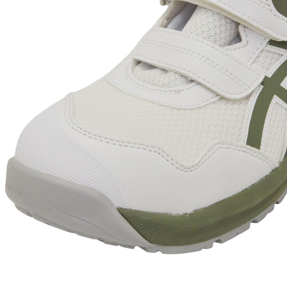 アシックス（ASICS） ウィンジョブCP216 ホワイト&times;ライケングリーン, ホワイト&times;ライケングリーン, 25.5cm