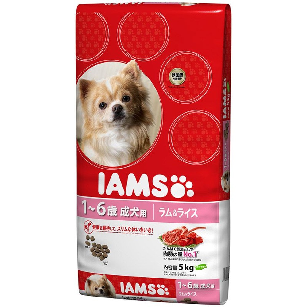 アイムス成犬用ラム＆ライス　5ｋｇ, ラム＆ライス, 5kg