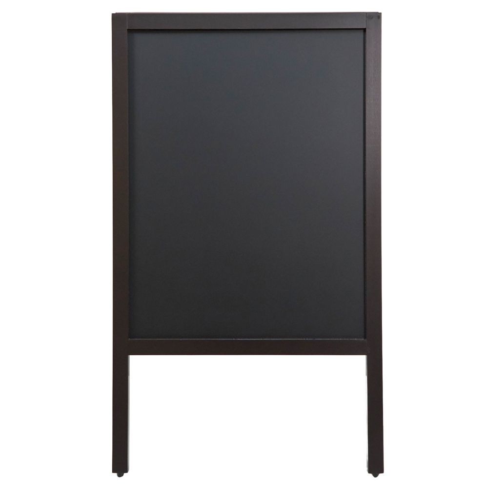 ウィザ WIZ'A両面Ａ型ボードブラックボード MサイズＤブラウン, ダークブラウン, Mサイズ