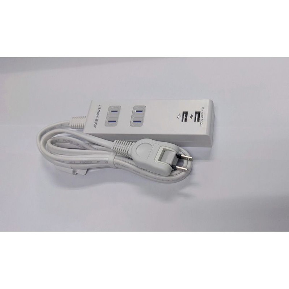 断線に強い3．4ＡＵＳＢ2ポート2個口タップ