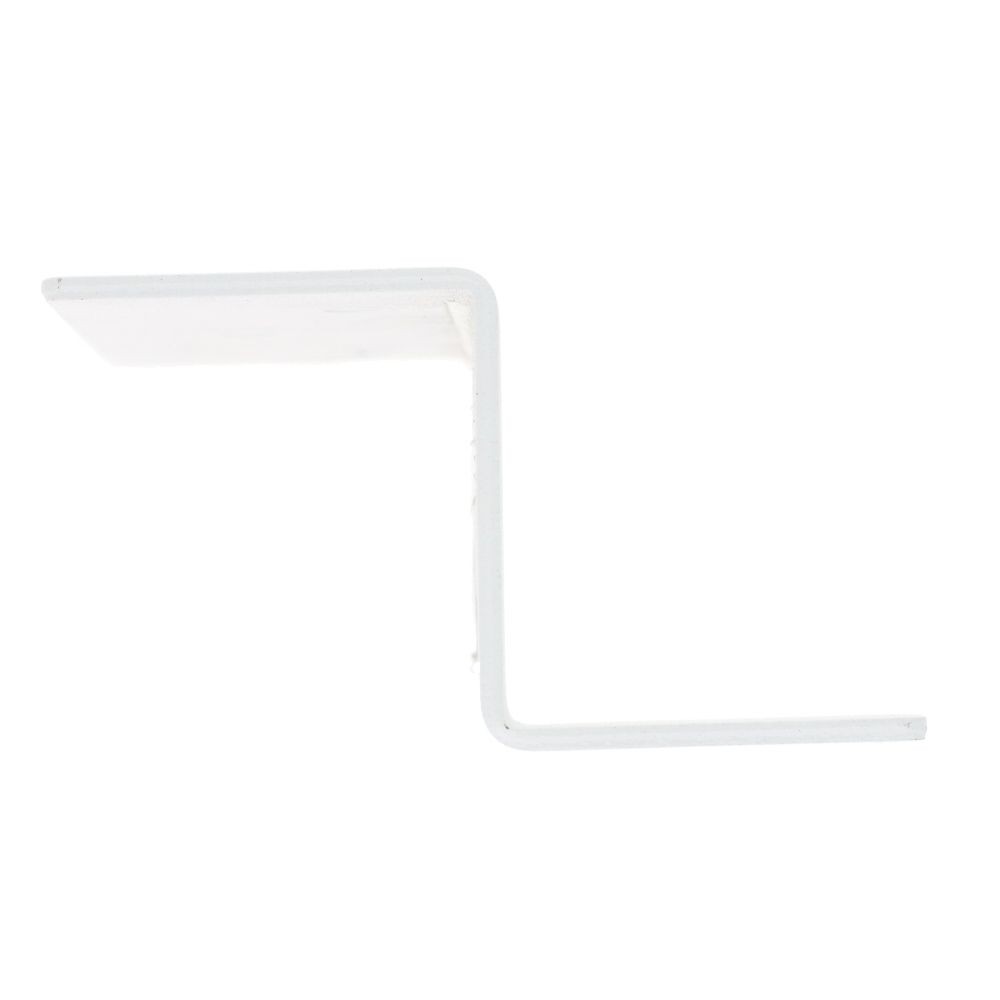 DAIDOHANT 2&times;4サポート Z型 タイプ1 24-Z-WH, ホワイト, 1個入り
