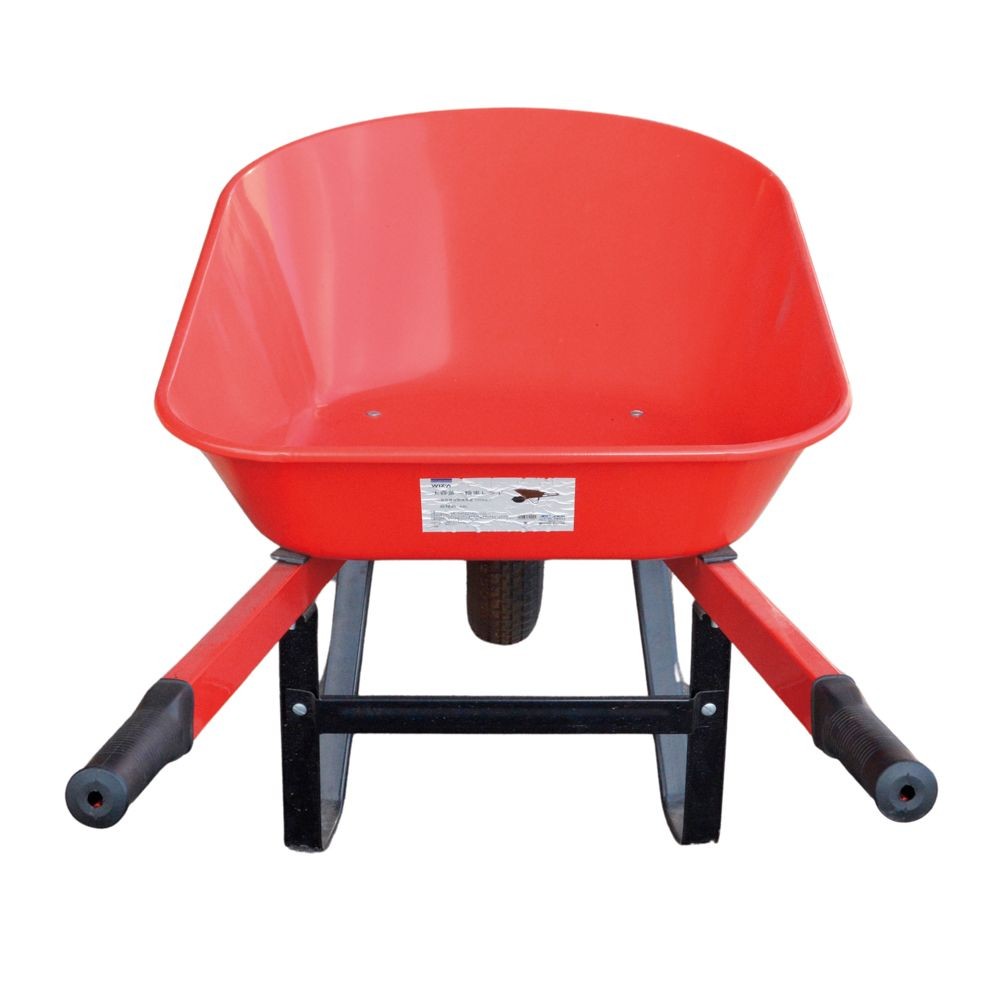 大容量一輪車　１２０ｋｇ　レッド, レッド, 120kg