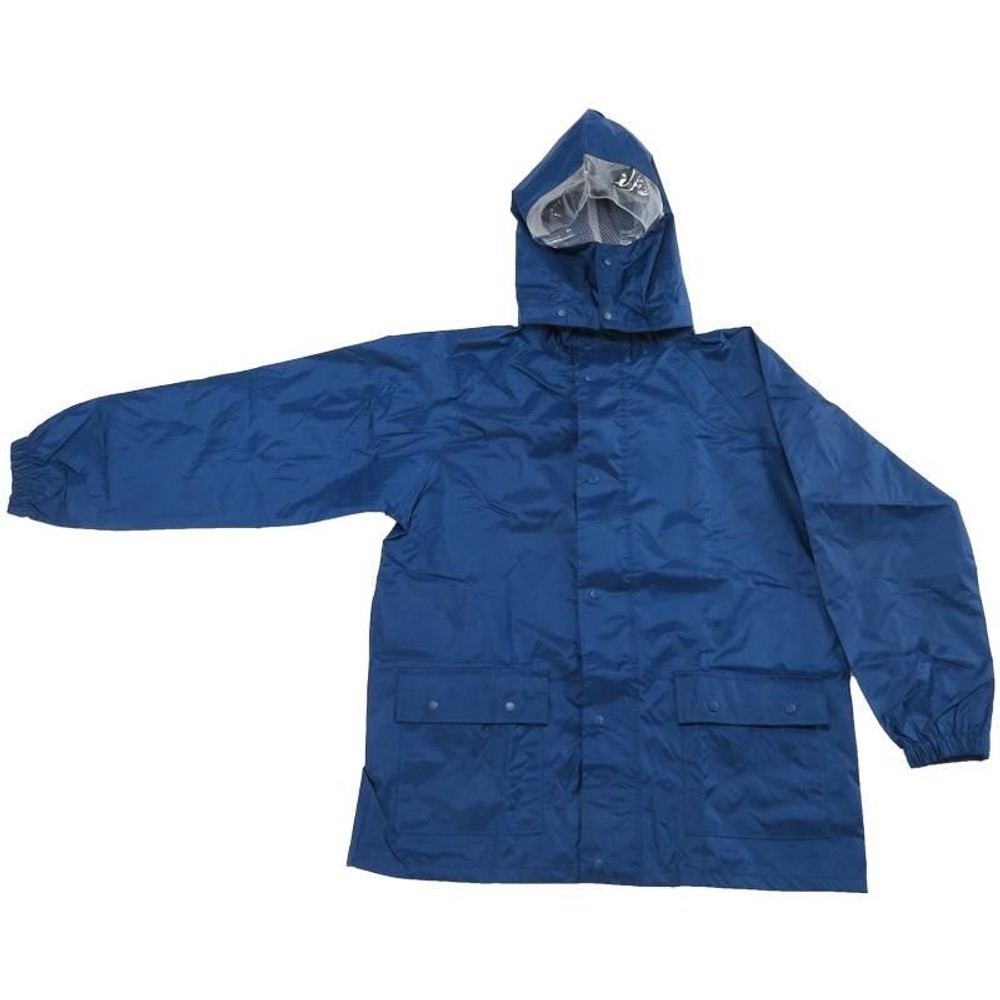 防水にこだわったレインスーツ　ネイビー, ネイビー（M）, Ｍサイズ