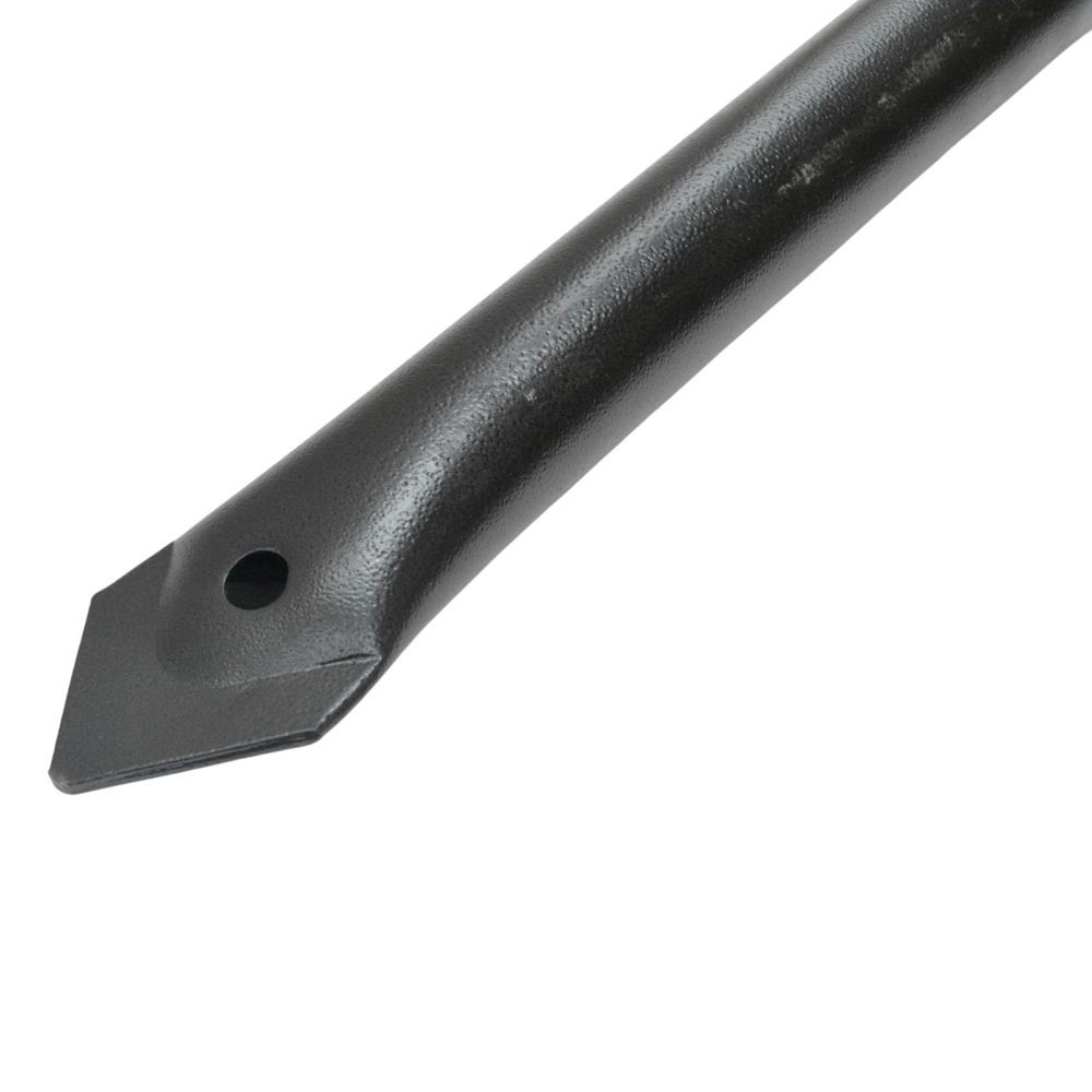 頑丈なアメリカン杭　ブラックＨＴ　約Φ４９Ｘ２０００ｍｍ, ブラックＨＴ, 2000mm