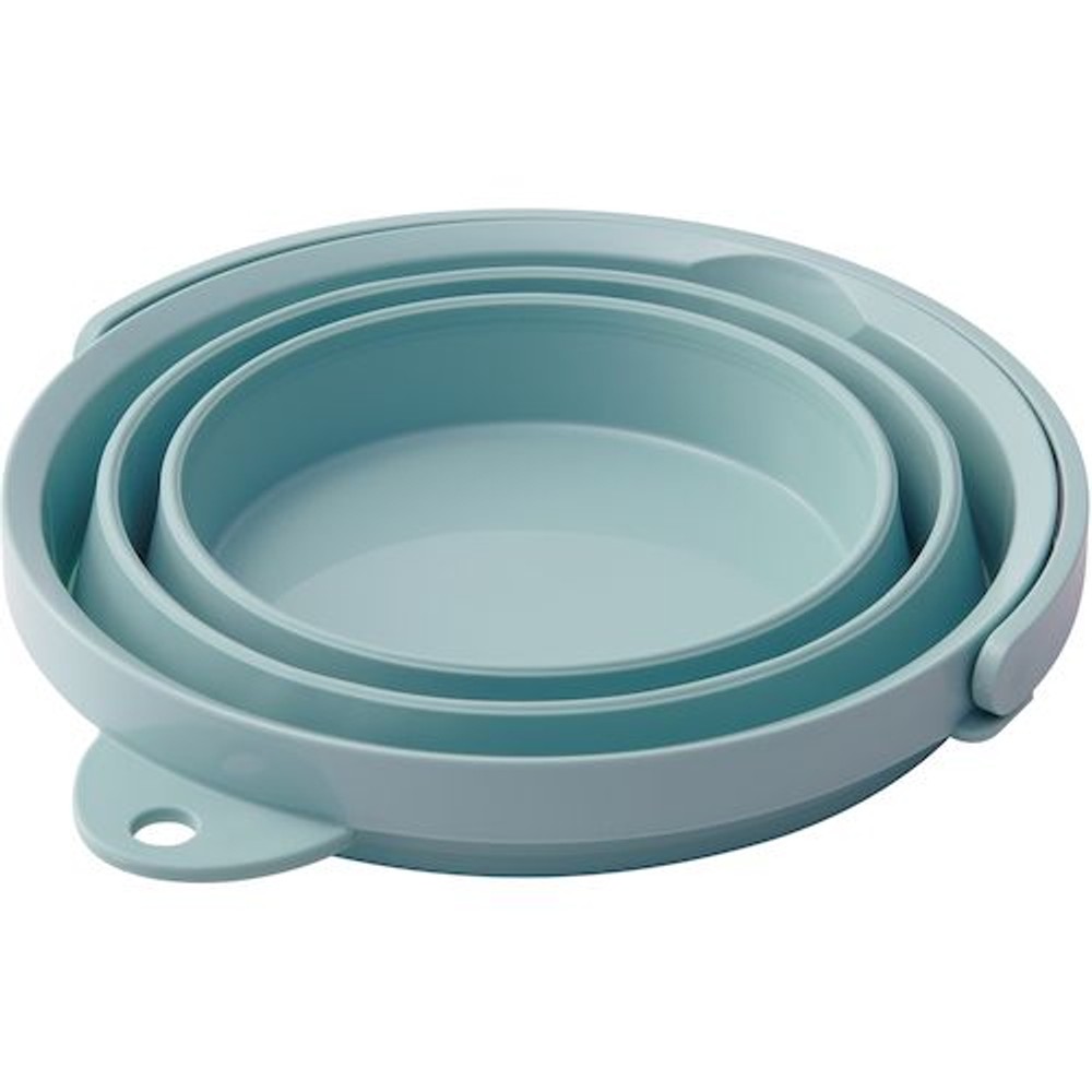 折りたたみソフトバケツ, グレー, 8.0L