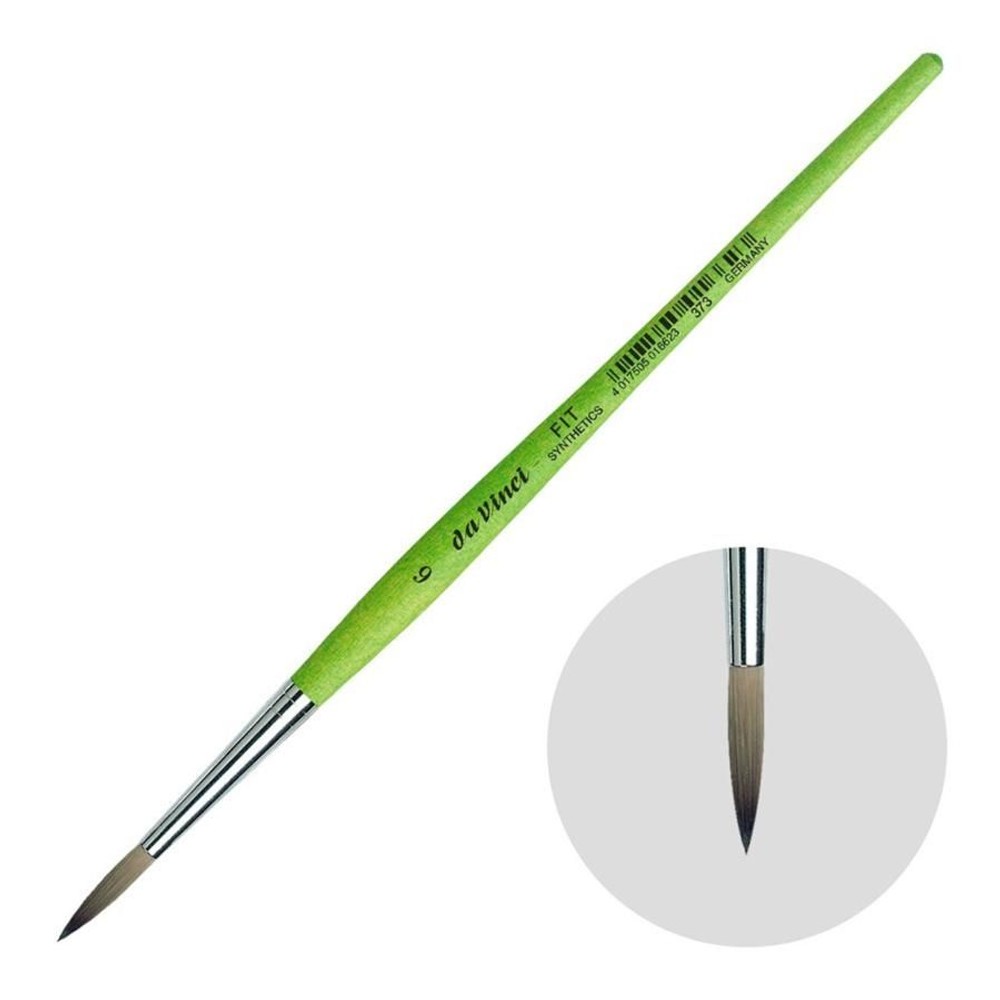 ダヴィンチ画筆 373-6号 ラウンド(丸) シンセティック FIT (202804),  シンセティック FIT,  373-6号ラウンド(丸)
