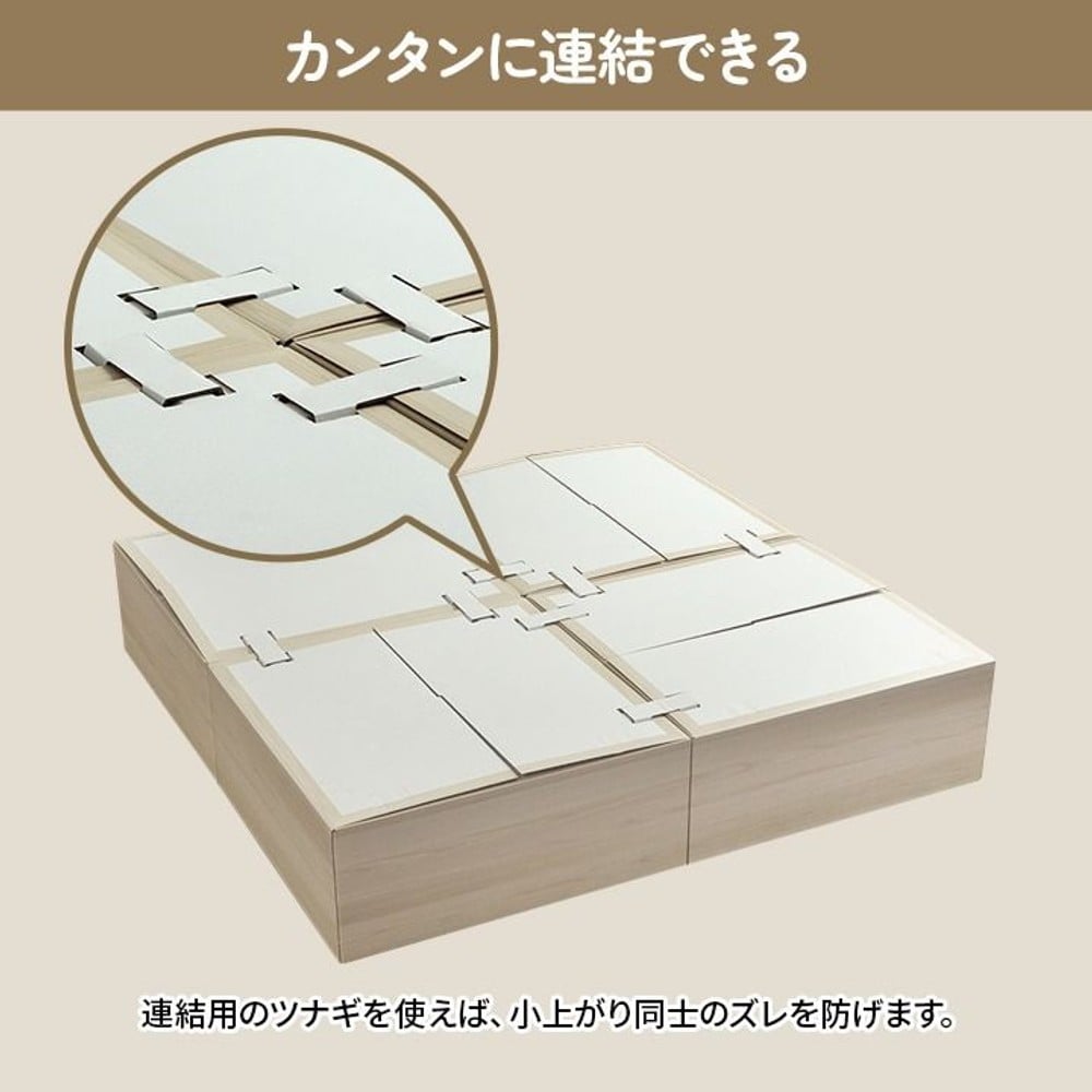 イケヒコ 小上がり用段ボール 70&times;70&times;28cm 1個 組立式 【メーカー直送・代引不可】, 組立て式, 1個