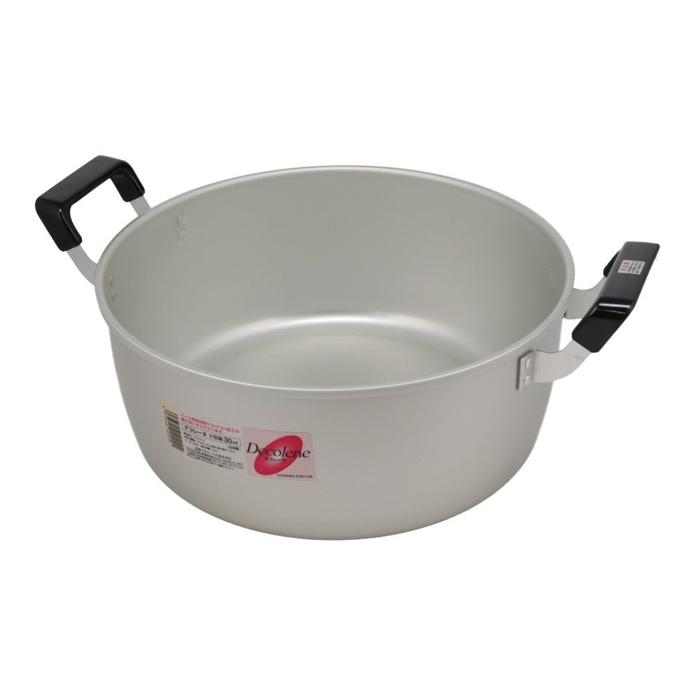 Ａデコレーヌ　大型鍋　３０ｃｍ, シルバー, 30cm