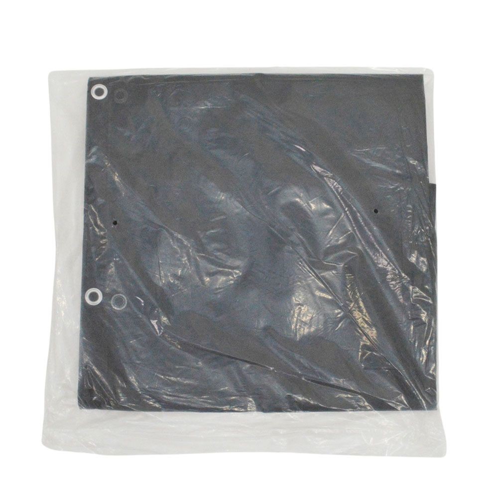 防炎メッシュシート　（約）１．８&times;３．６ｍ　ブラック, ブラック, 1.8&times;3.6m