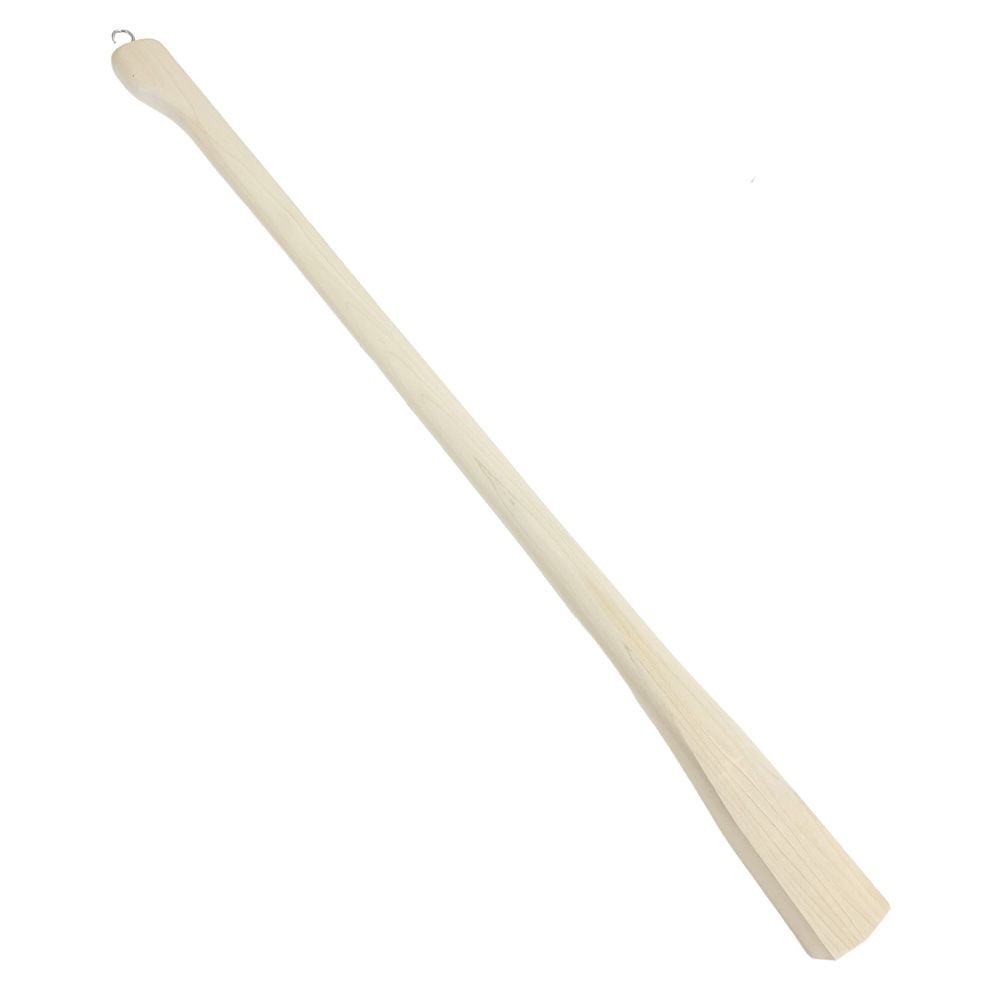 空柄 佐渡型鍬用 朴 ヒートン付, 佐渡型鍬用, 幅31.5mm&times;奥行925mm&times;高さ60mm