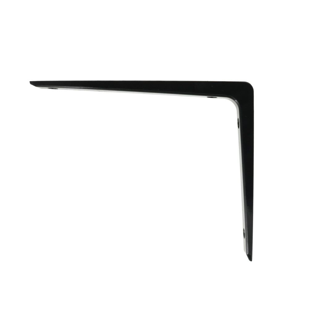 アルミ棚受け ブラック ２００&times;２５０&times;２５ｍｍ, ブラック, 200&times;250&times;25mm