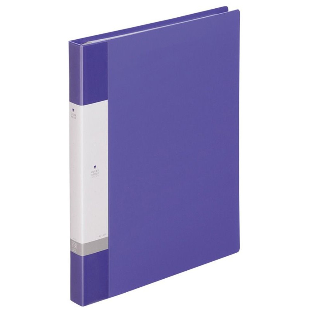 リヒト　リクエスト　クリヤーブック交換式青　Ｇ3801ー8, 青, A4タテ