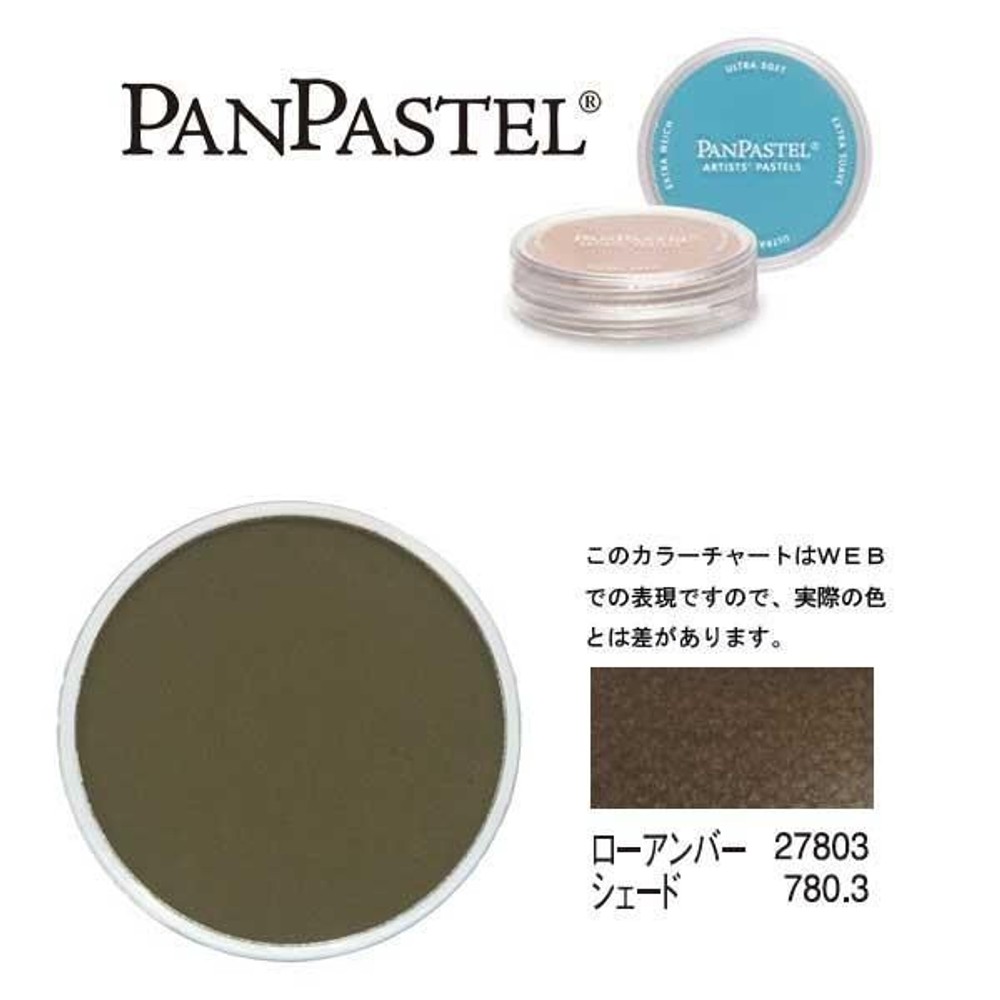 パンパステル 27803 ローアンバー シェード, ローアンバー シェード, 9ml 単品