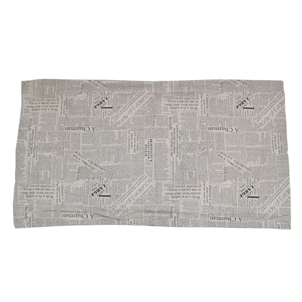 長座布団カバー チェック, グリーン／シラカバ柄, 68cm&times;120cm