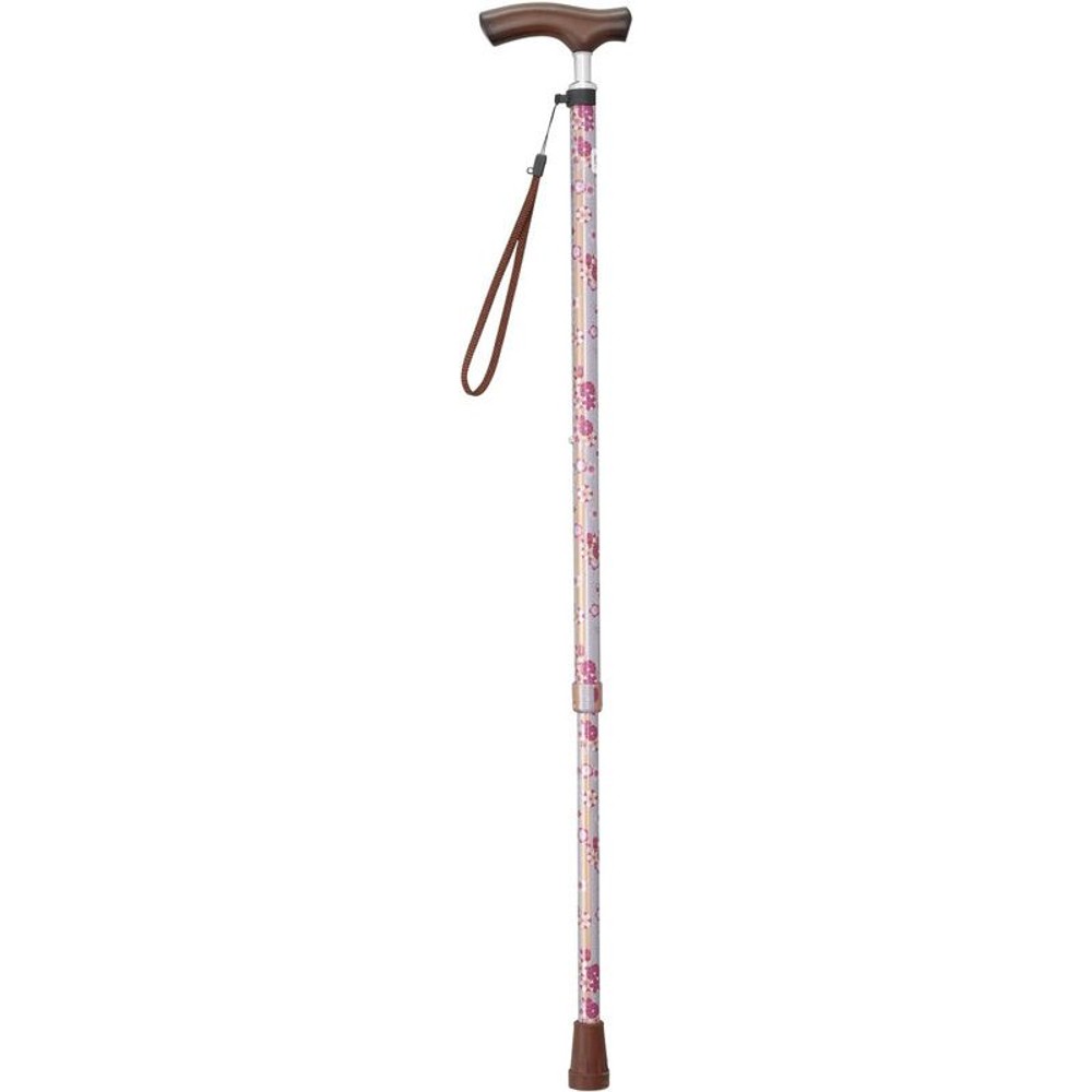 幸和製作所 ティコブ伸縮ステッキ EN12, サクラネイビー, 65.5〜85.5cm
