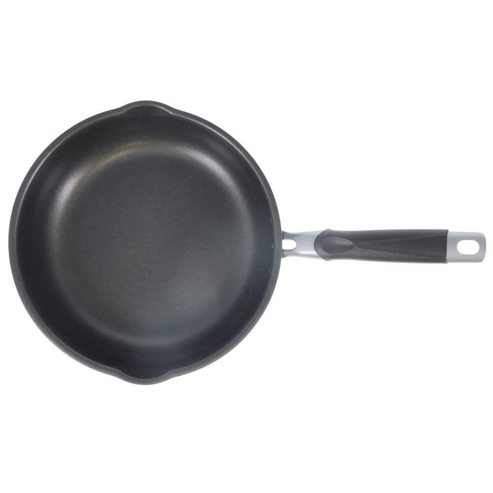 ウィザ WIZ'A　焦げ付にくいＩＨ深型フライパン, シルバー(22), 22cm