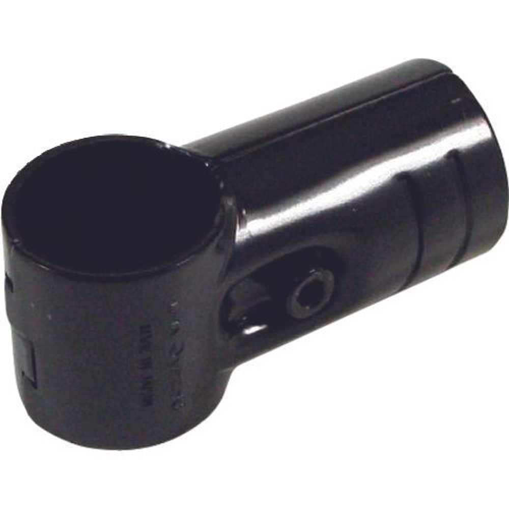 YAZAKI 矢崎化工 Φ42用 イレクターメタルジョイントLJ-1A, ブラック, LJ-1A