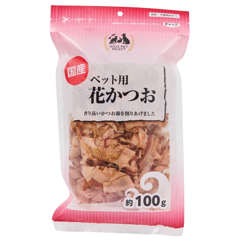 ペット用花かつお　１００ｇ, 花かつお, 100g