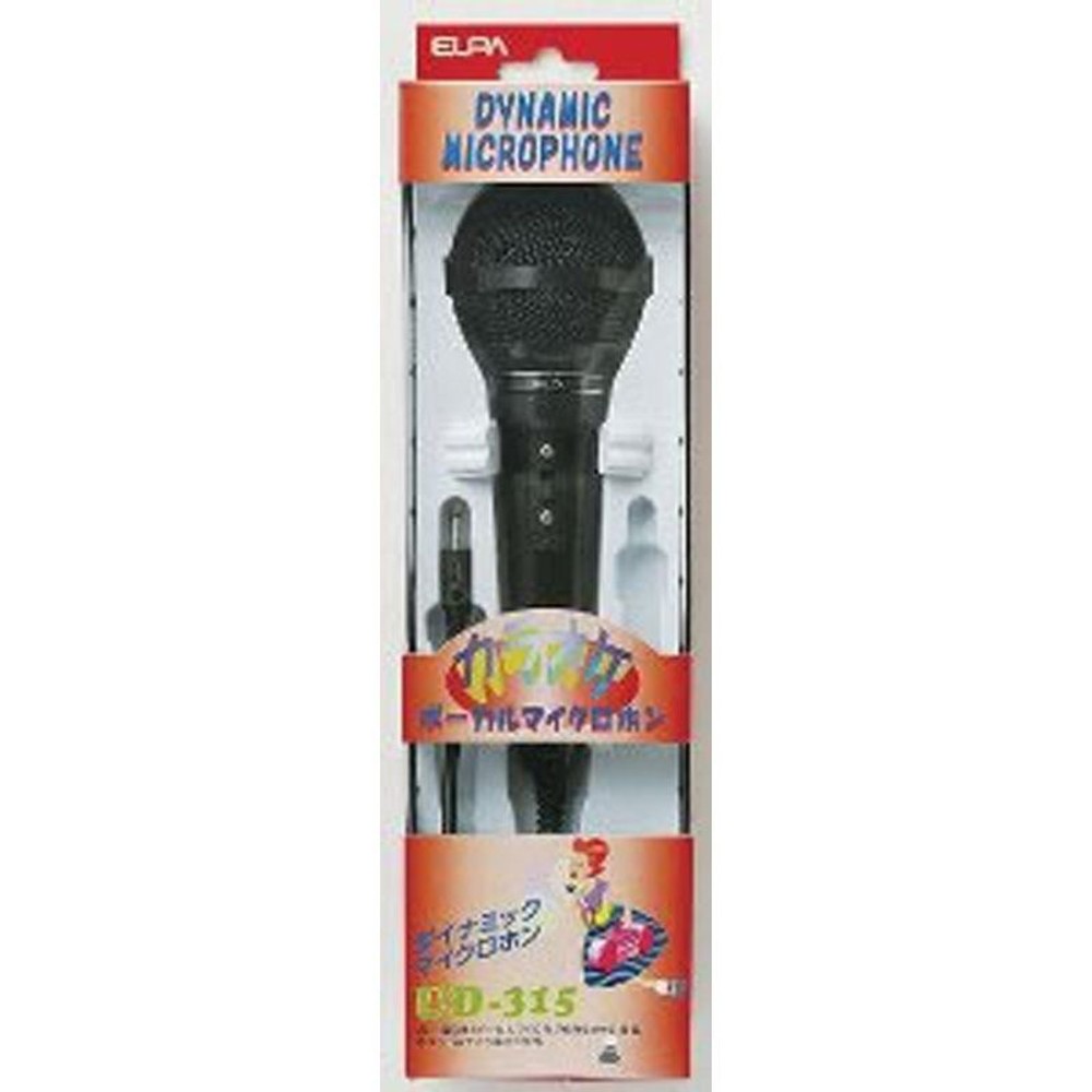 ダイナミックマイク　ＵＤー315（ＢＫ）, ブラック, （約）直径58mm×長さ170mm