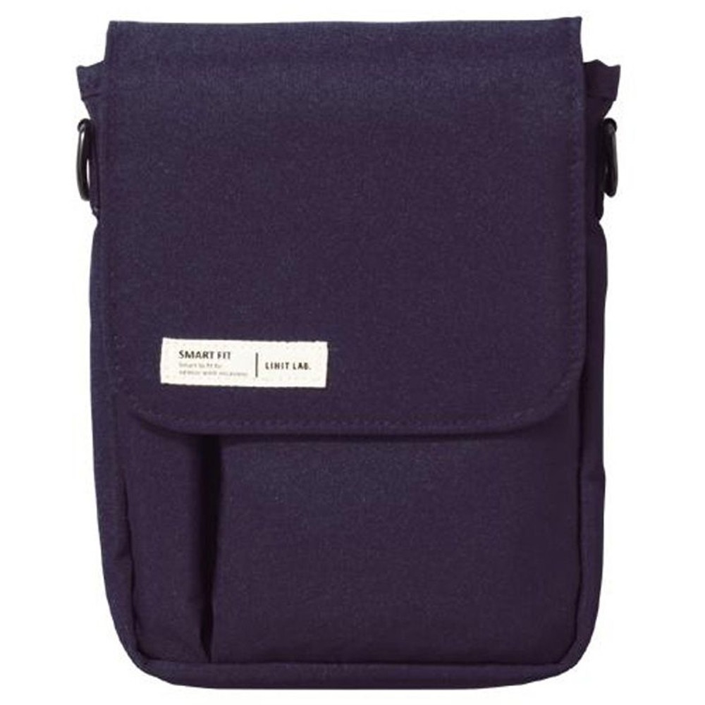 リヒト　スマートフィットポーチ　Ａ6　オレンジ, ネイビー, A6サイズ